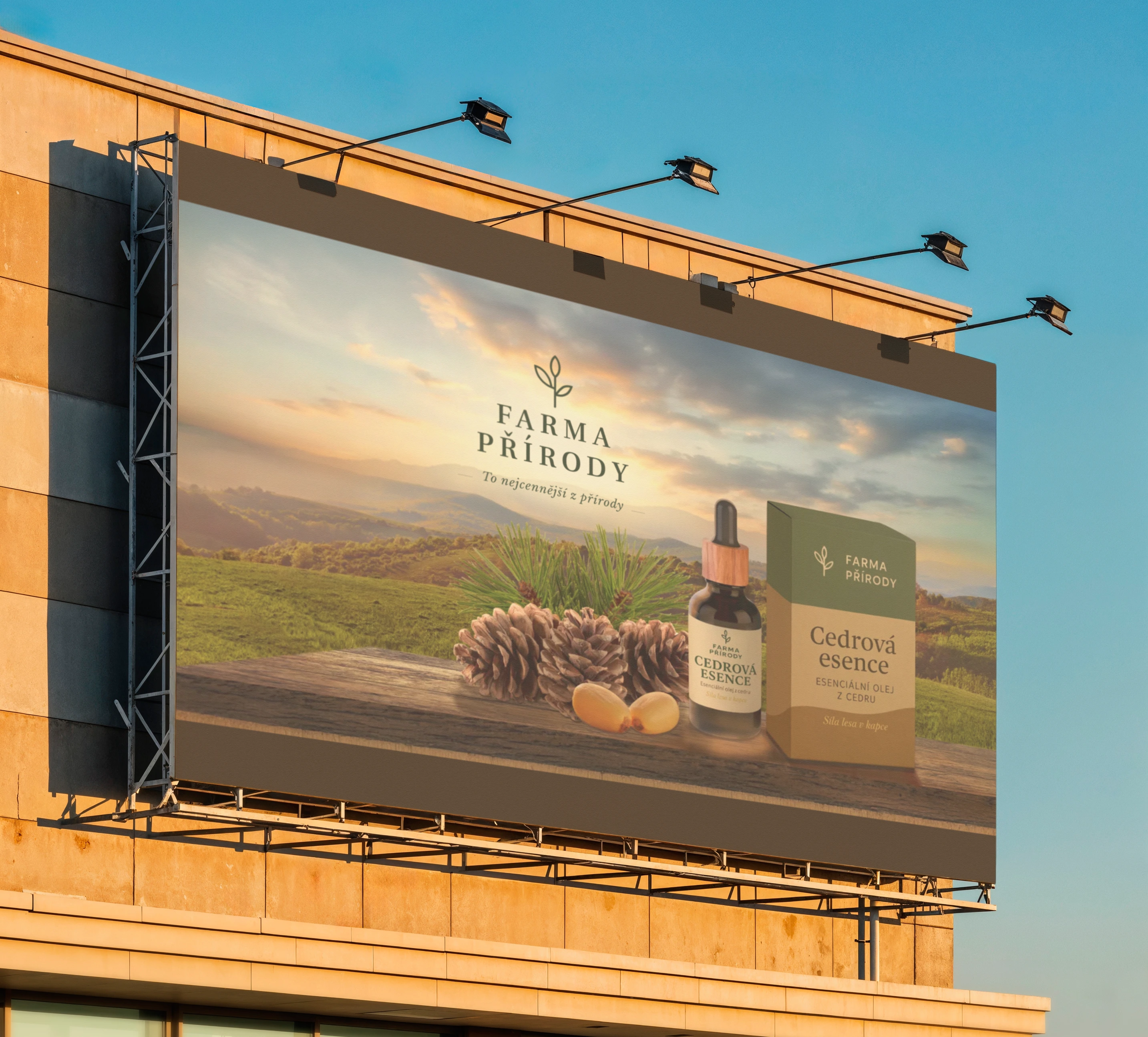 Billboard pro značku Farma přírody