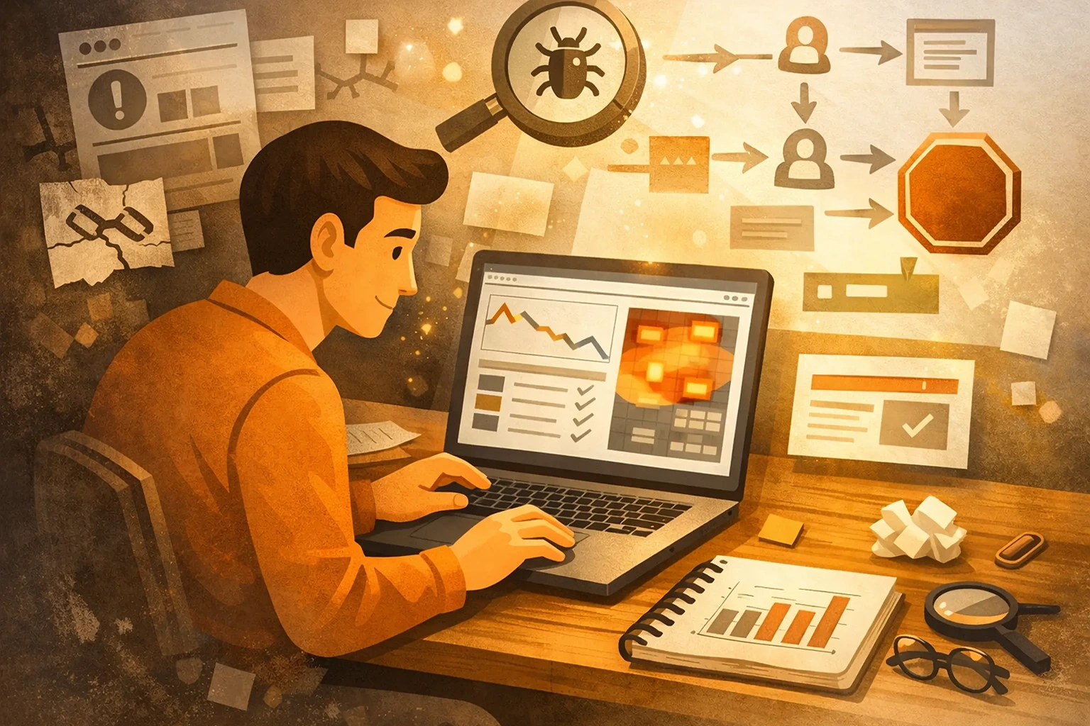UX audit webu a landing pages